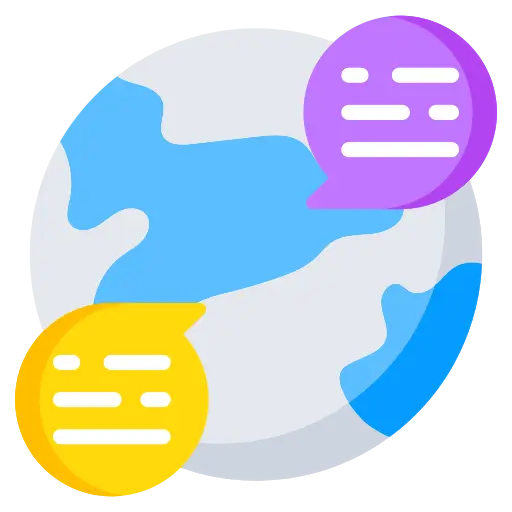 Programa de idiomas para el mundo con clases de inglés, francés, alemán, italiano y portugués